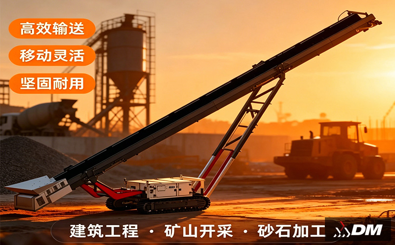 新品發(fā)布｜上海東蒙DMSC履帶移動(dòng)輸送機(jī) 靈活輸送新標(biāo)桿
