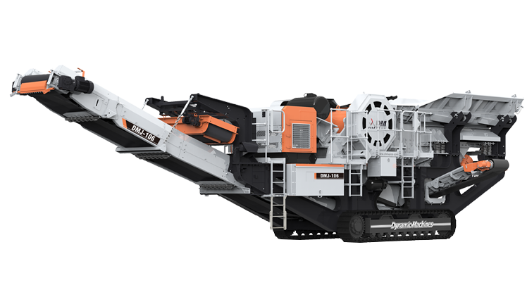 履帶式移動(dòng)破碎站