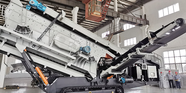 【發(fā)貨現(xiàn)場(chǎng)】上海東蒙DMS620C履帶移動(dòng)篩分站出口俄羅斯，挑戰(zhàn)極寒天氣！助力客戶石灰石生產(chǎn)線項(xiàng)目