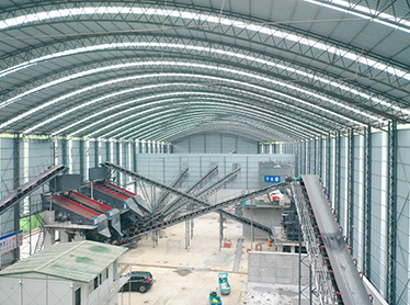 安徽績溪時(shí)產(chǎn)500噸碎石制砂生產(chǎn)線